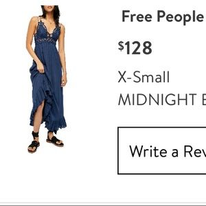 Free People Adella Maxi Slipdress